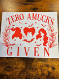 Zero Amucks