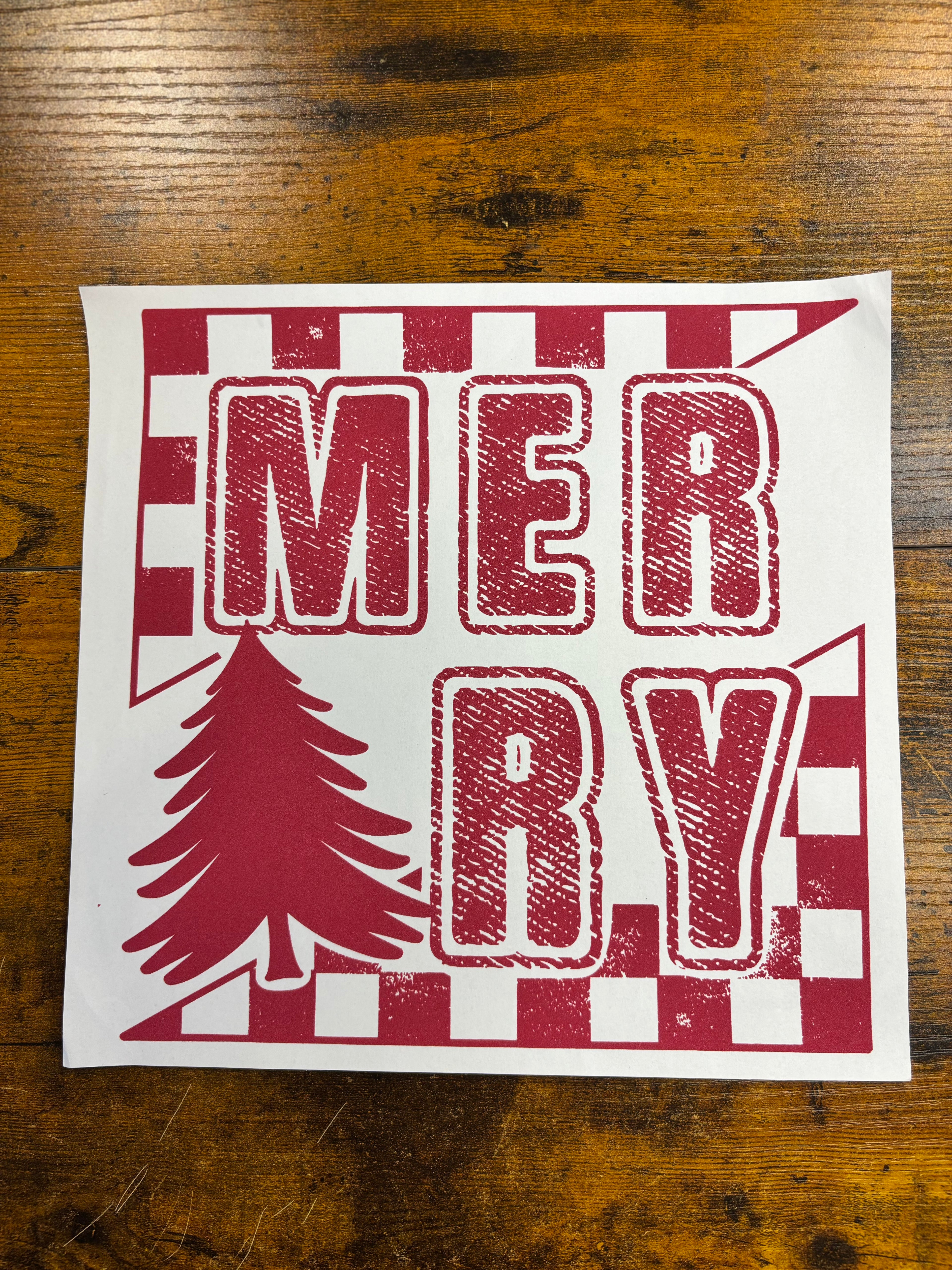 Plaid merry