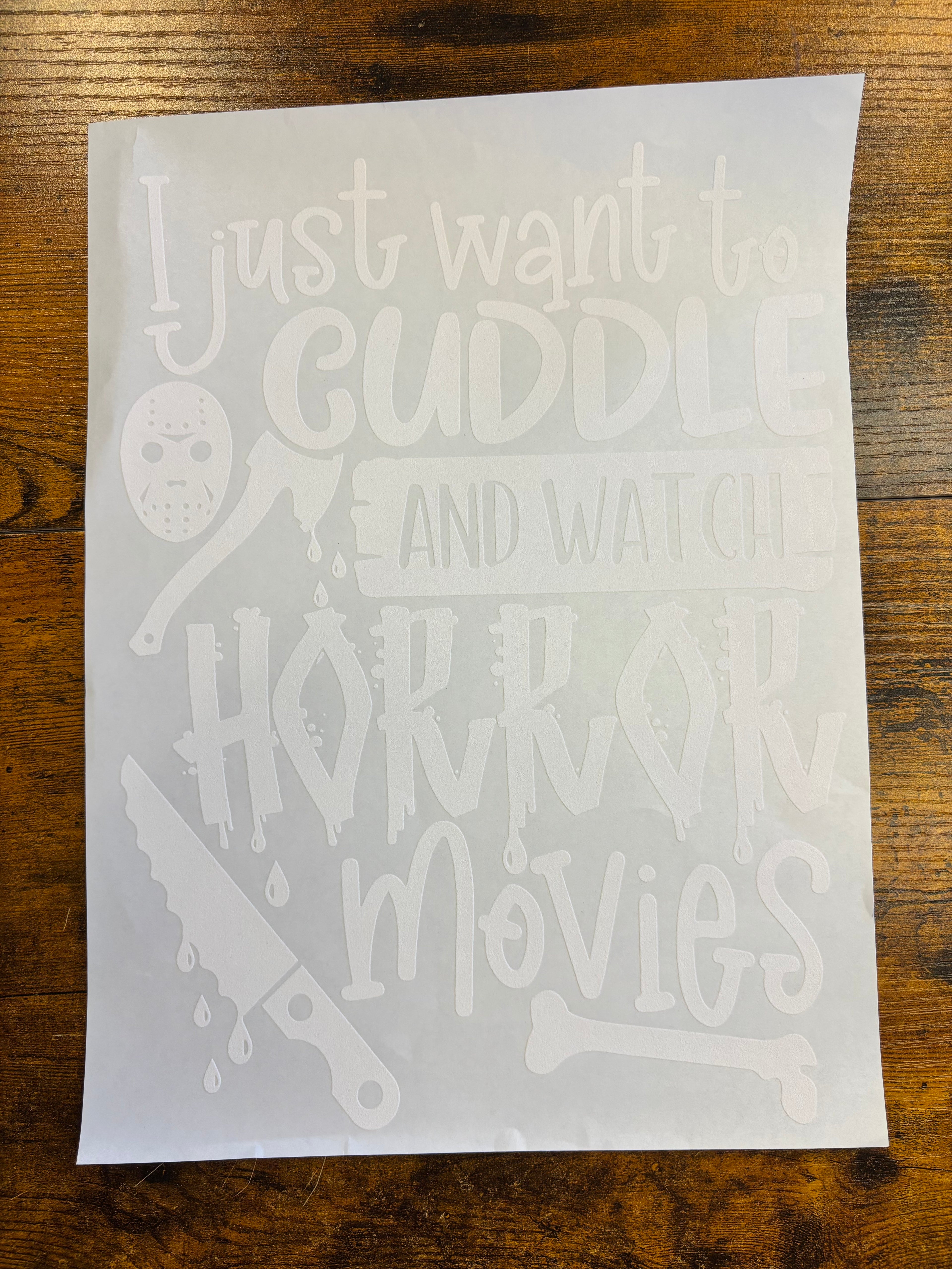 Cuddle and movies
