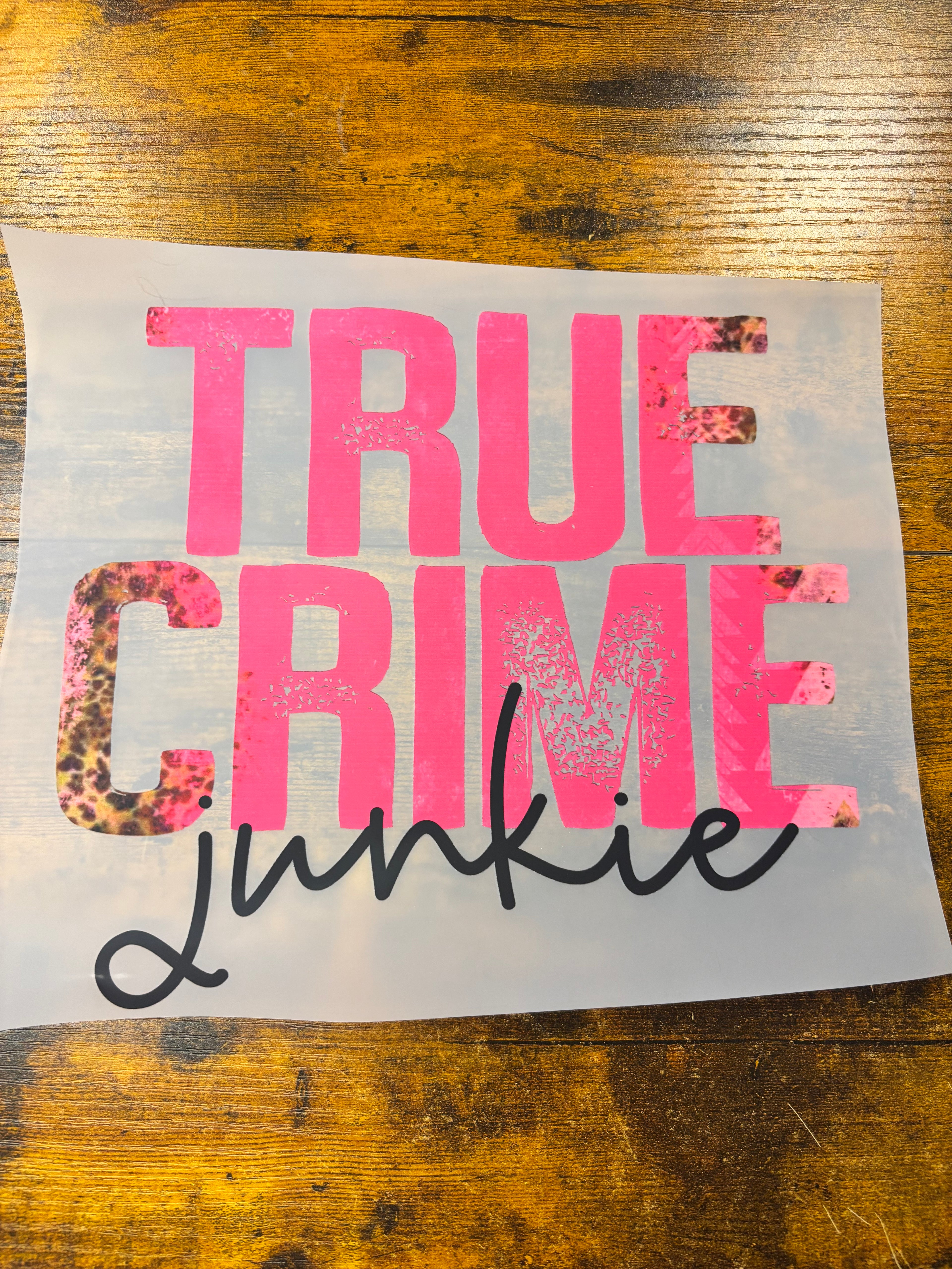 Pink true crime