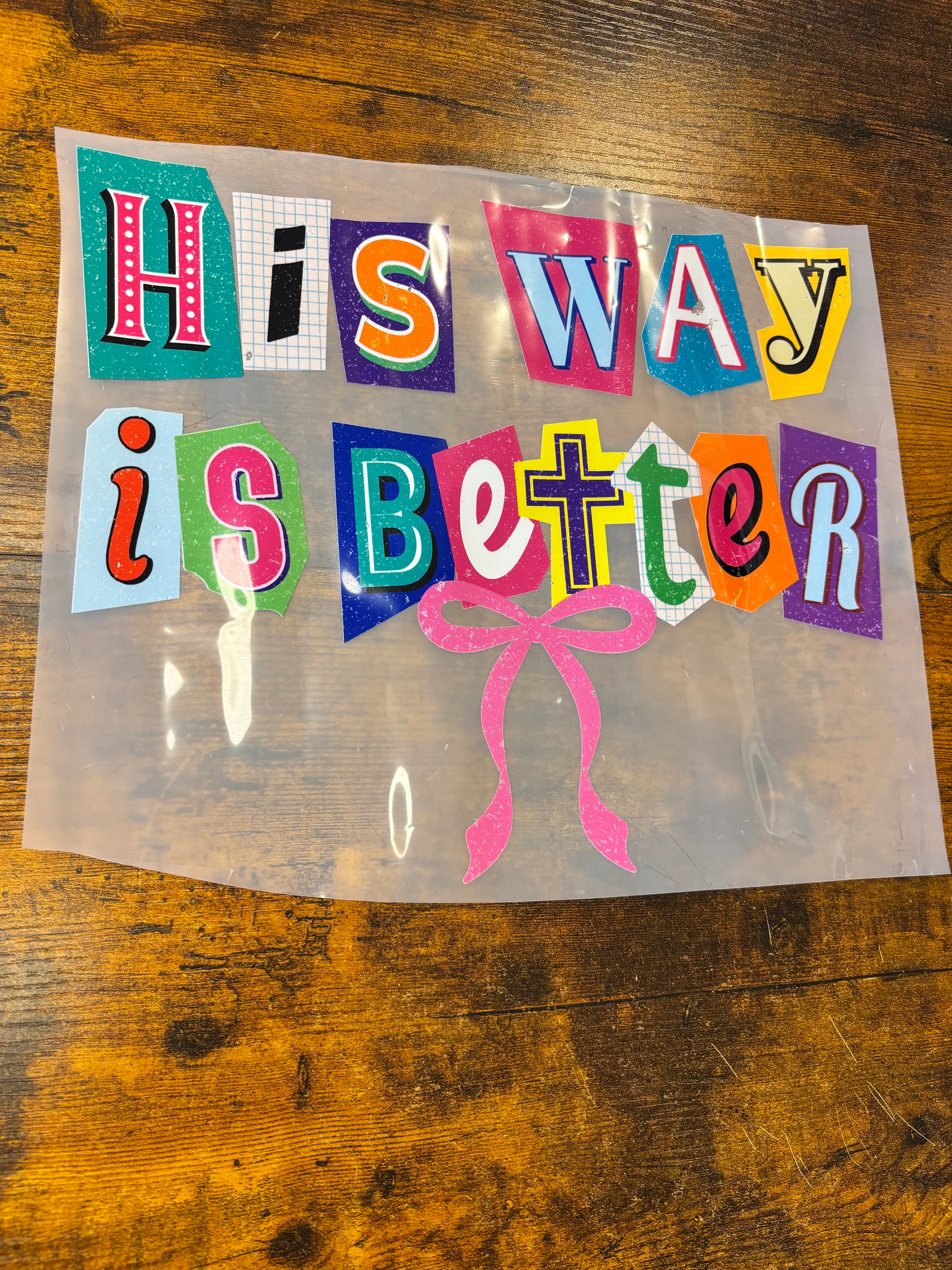 His way