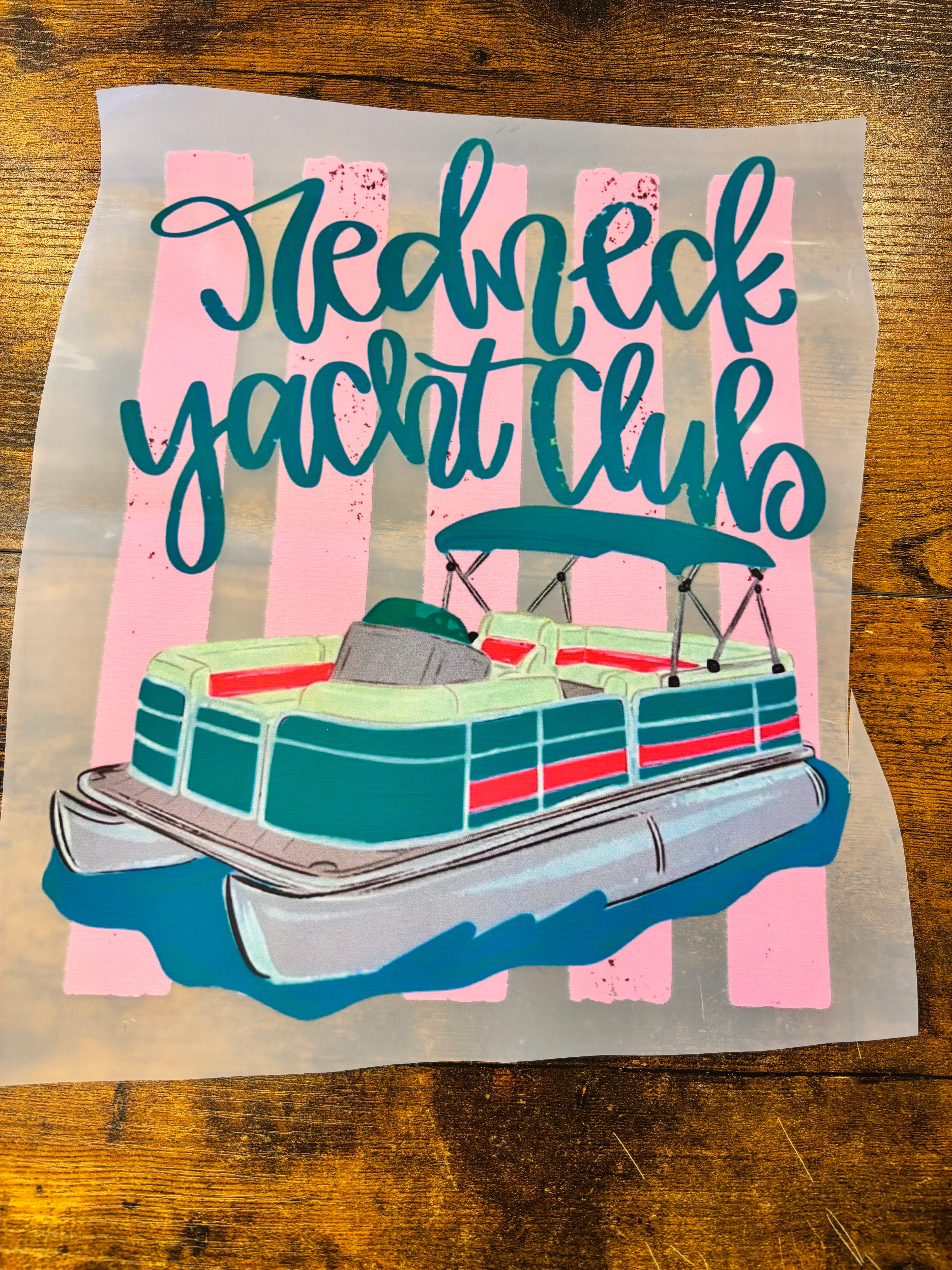Red neck yacht