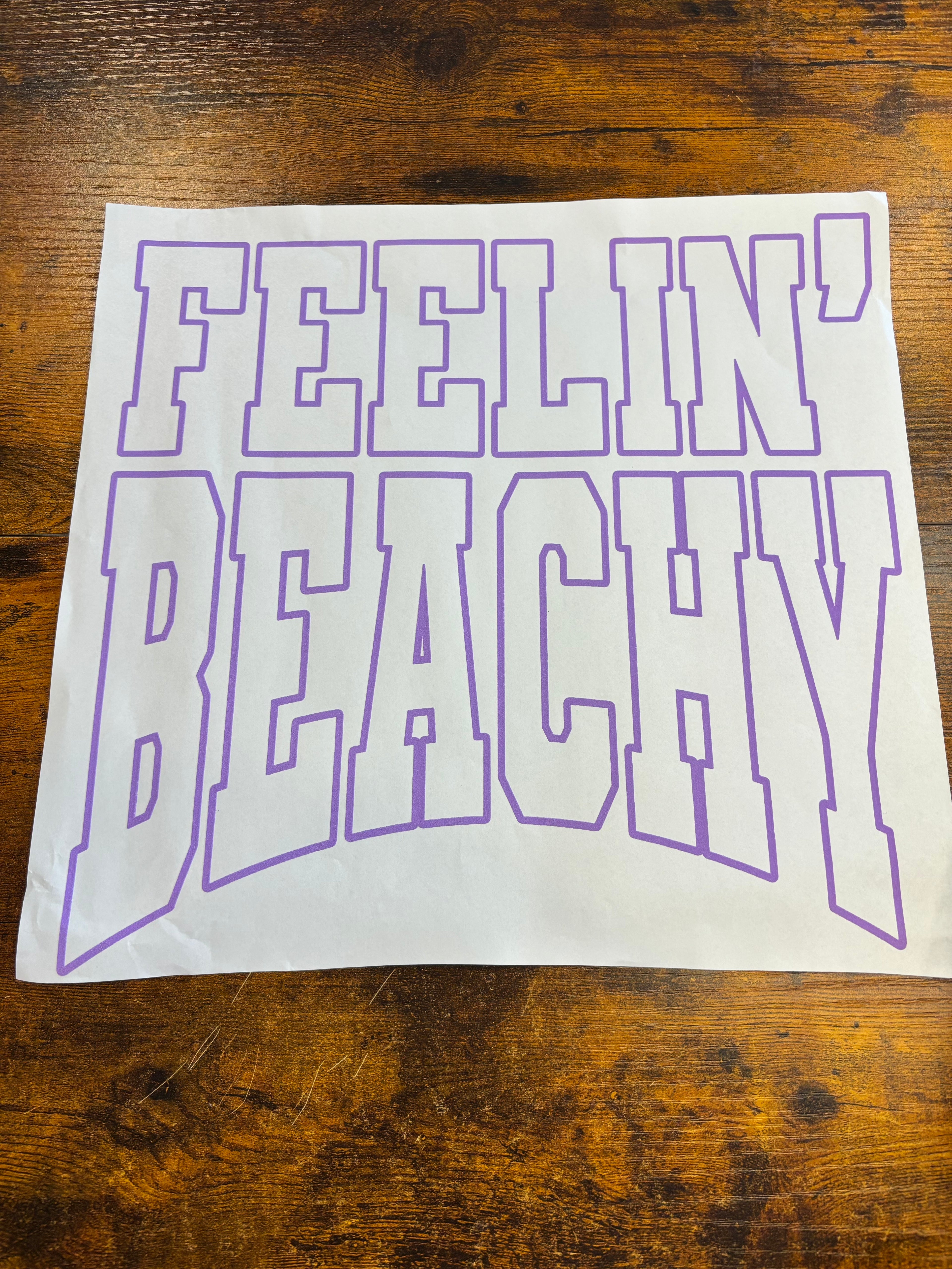 Feelin beachy