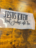 Jesus knew