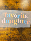 Fav daughter