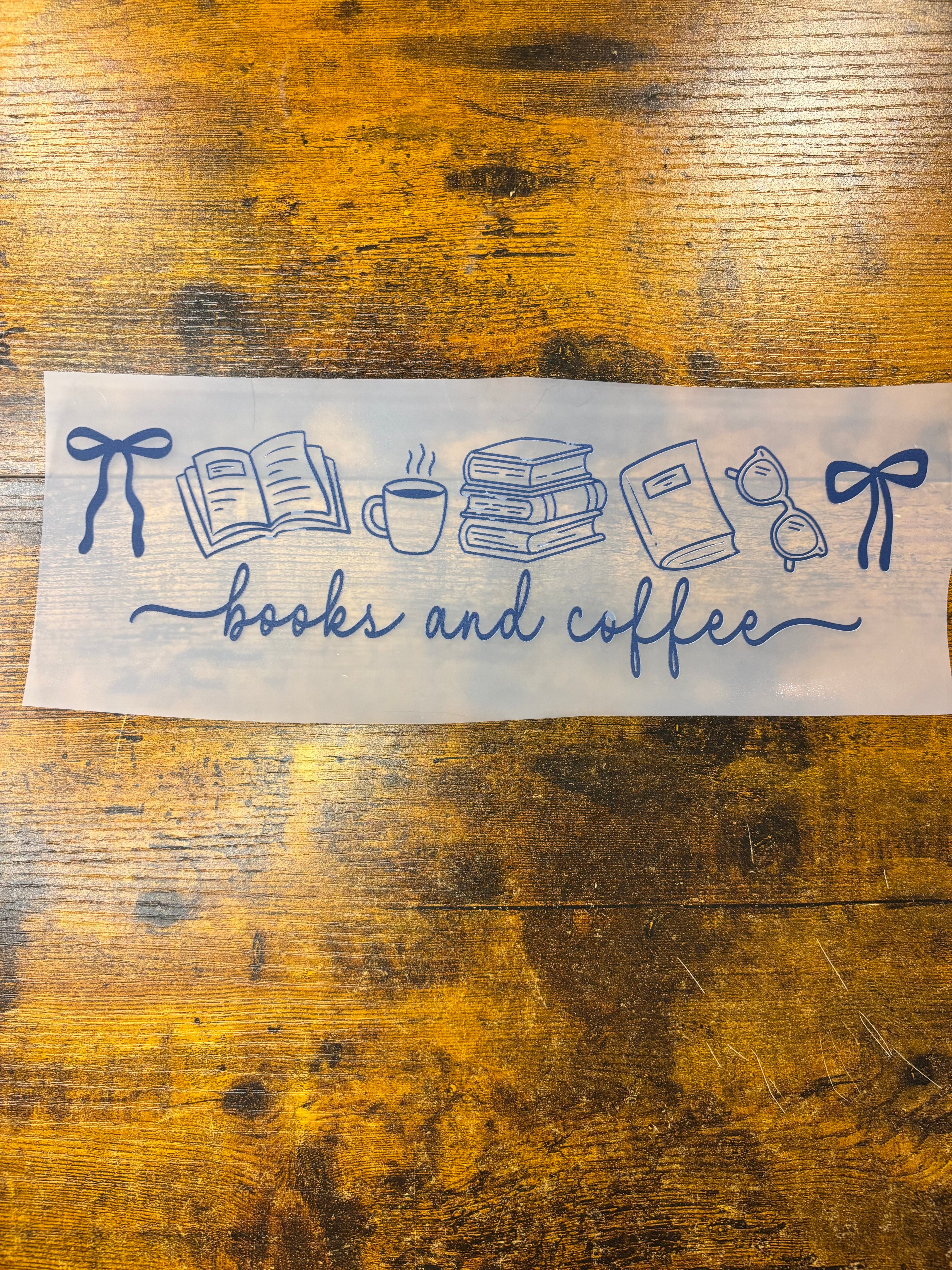 Books and coffee