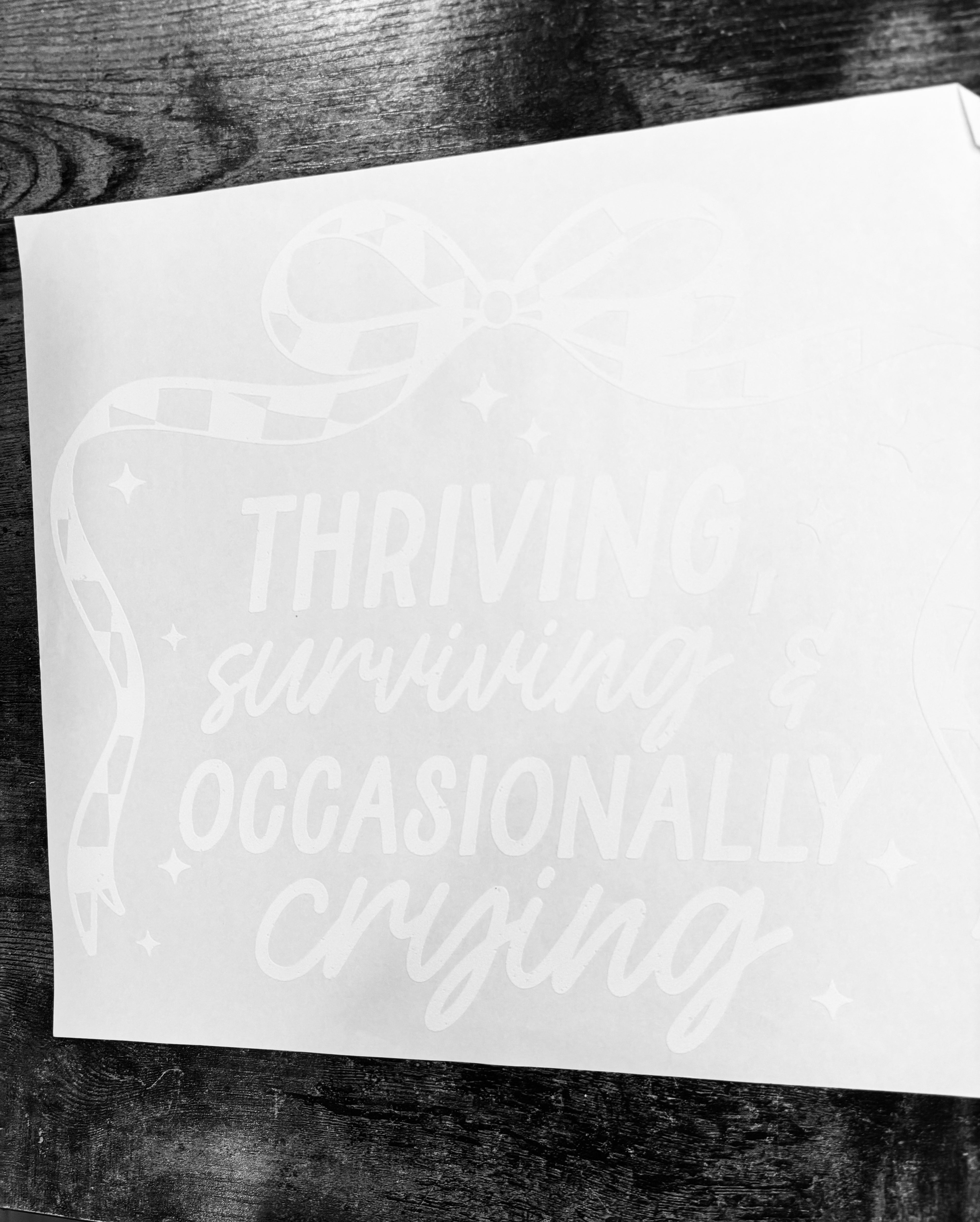 Thriving surviving
