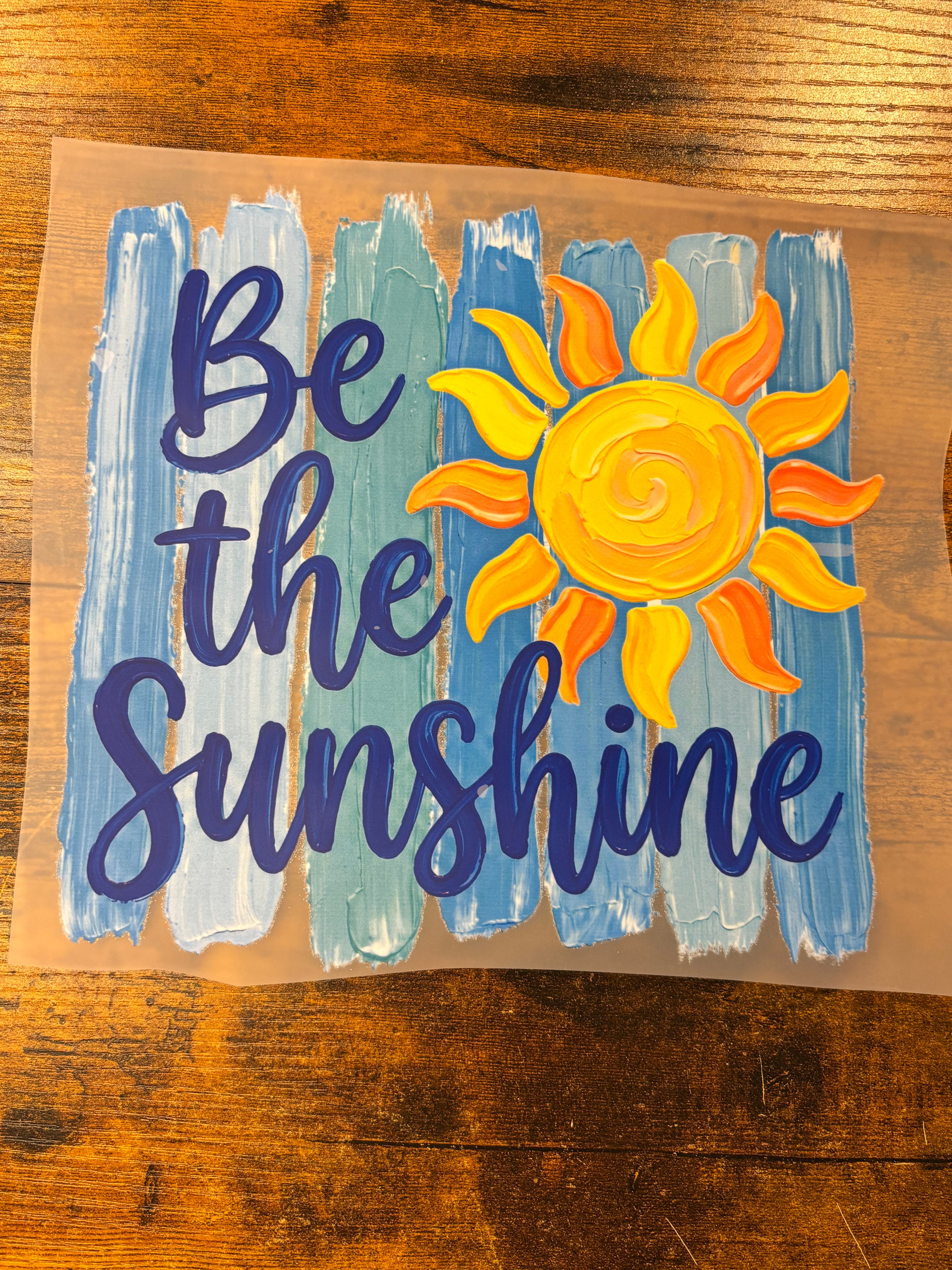 Be the sunshine