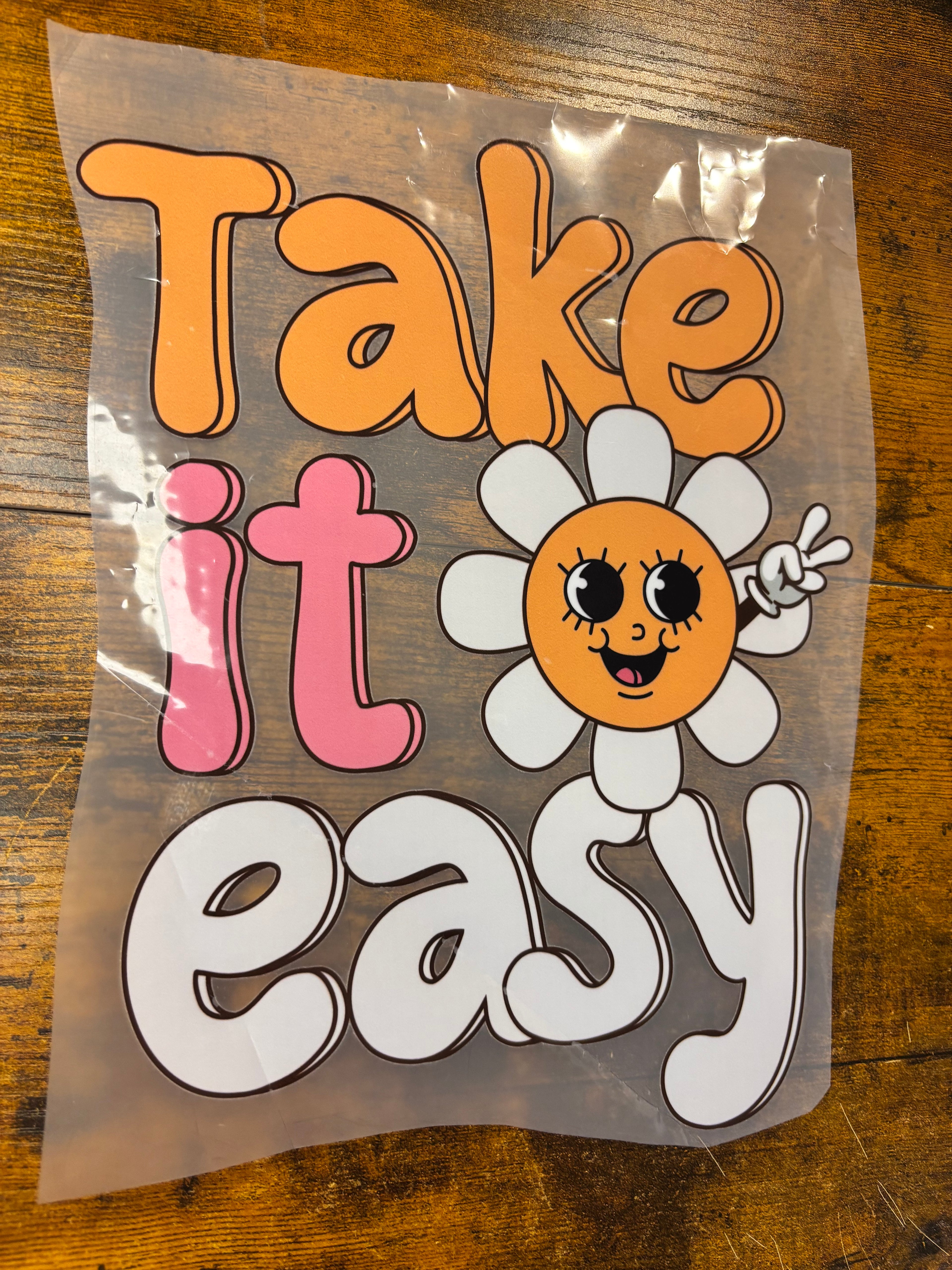 Take it easy