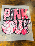 Pink out volley