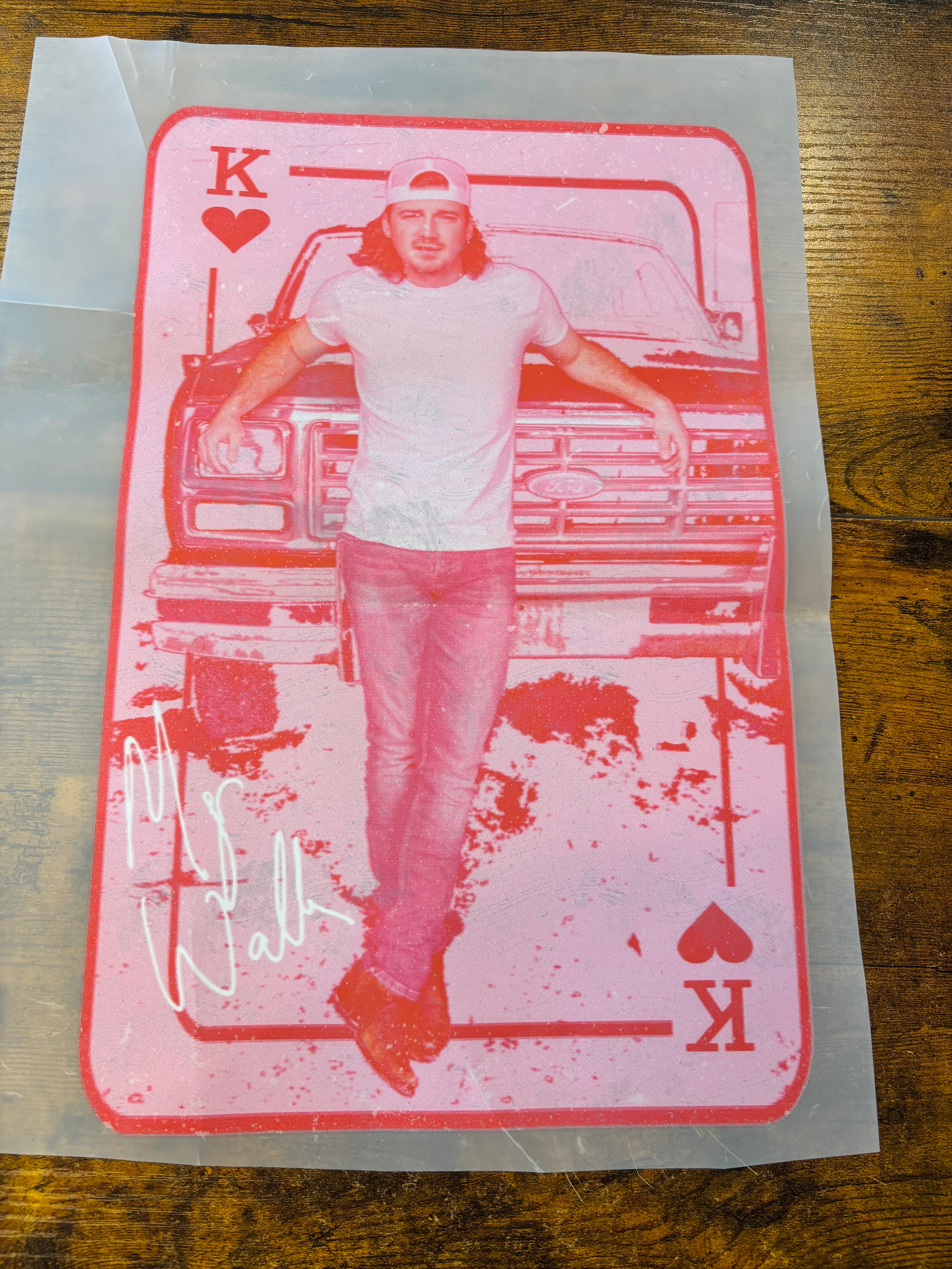 Morgan king card