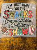 Snacks halftime