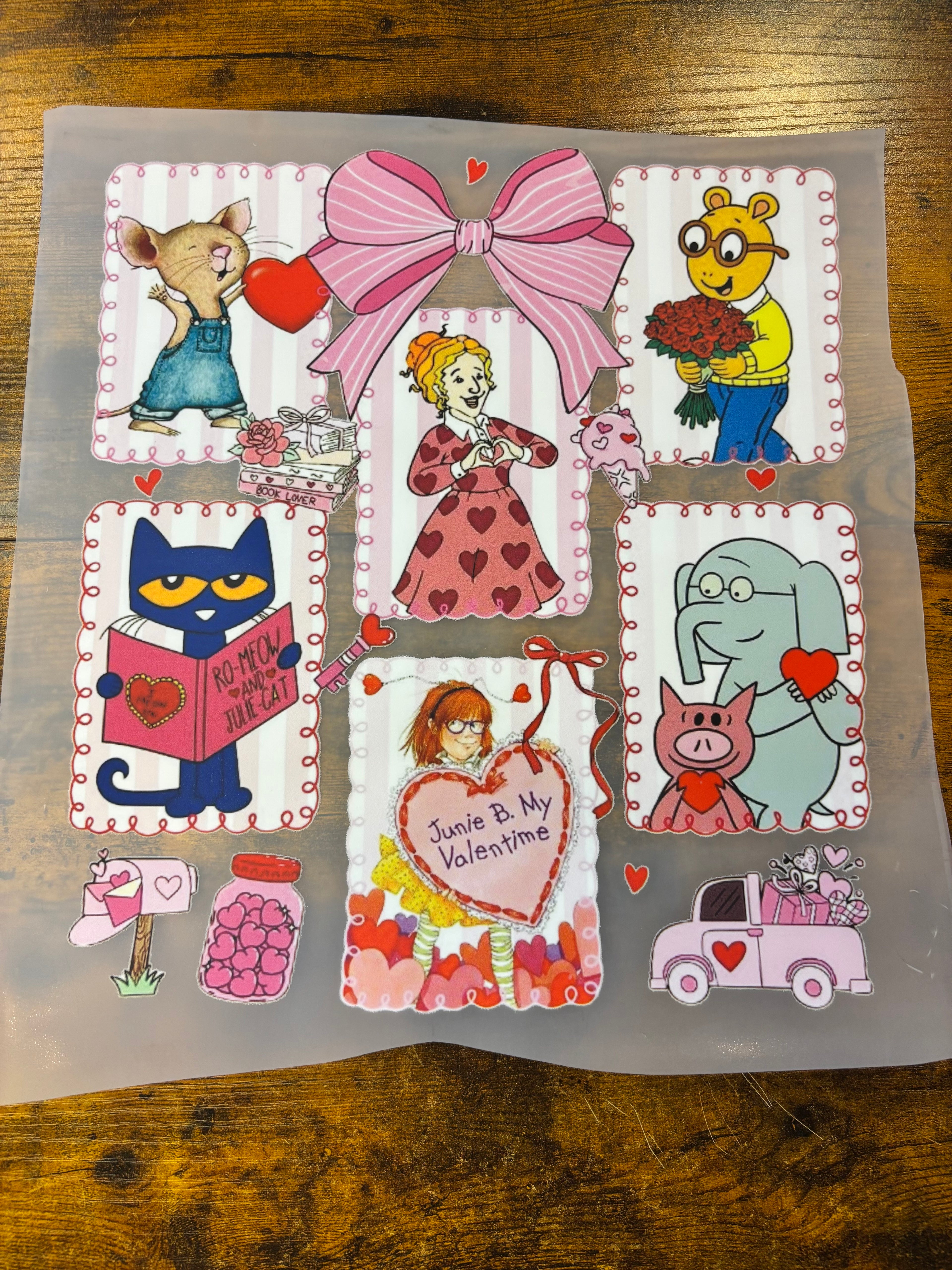 Vday characters