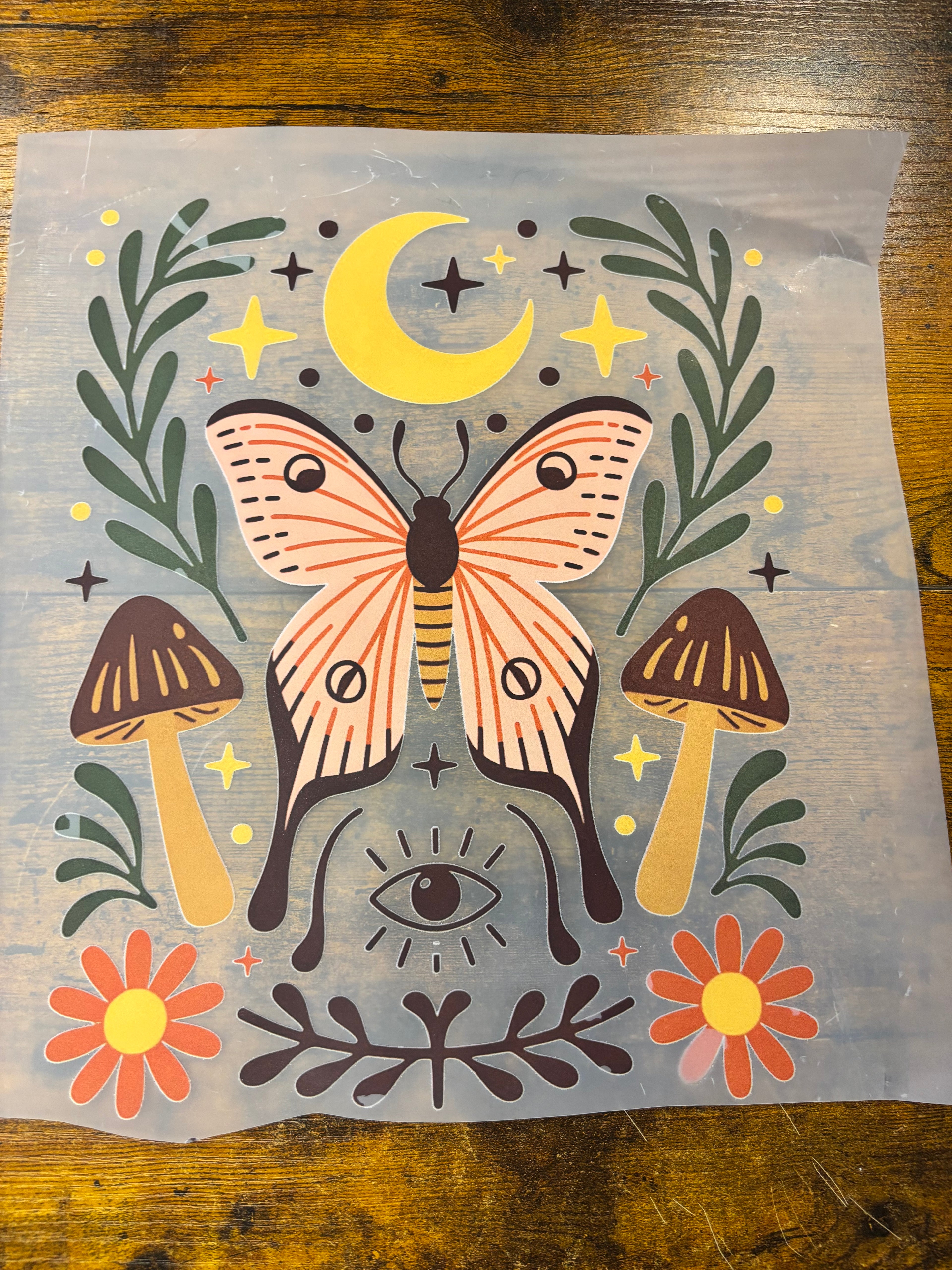 Moon butterfly