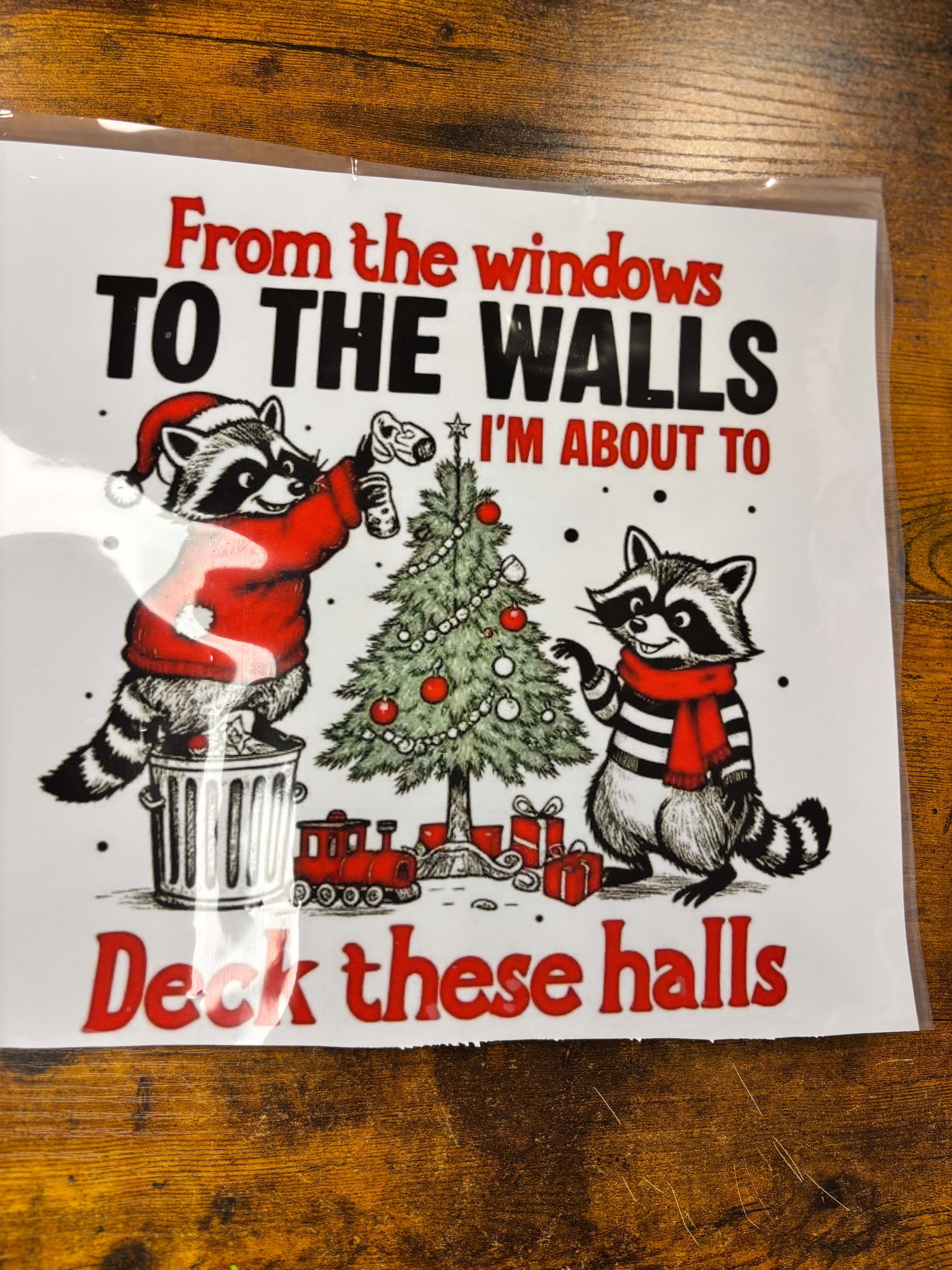 Raccoon walls