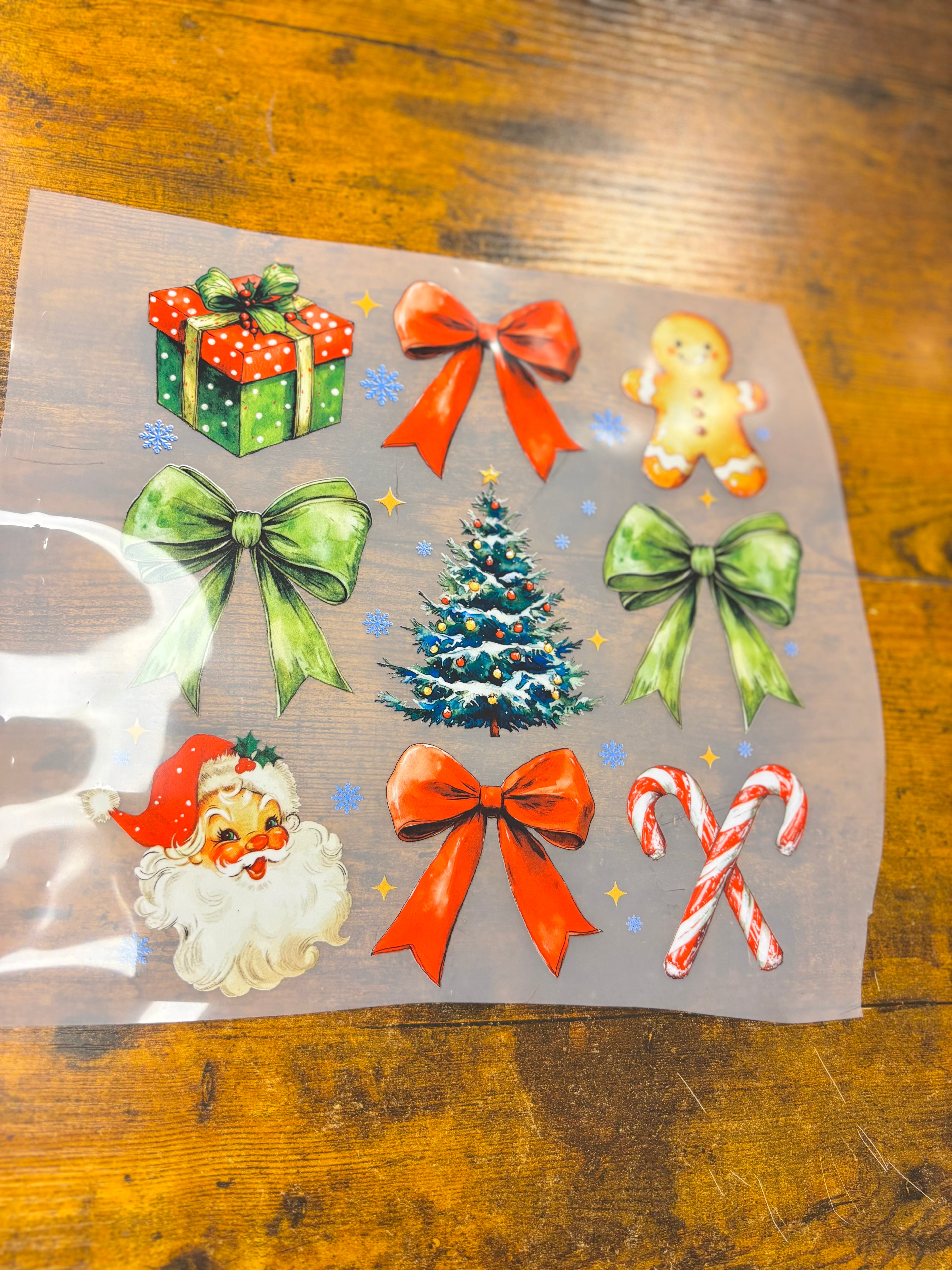 Santa bows